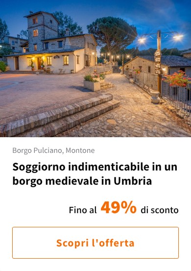 Soggiorno indimenticabile in un borgo medievale in Umbria