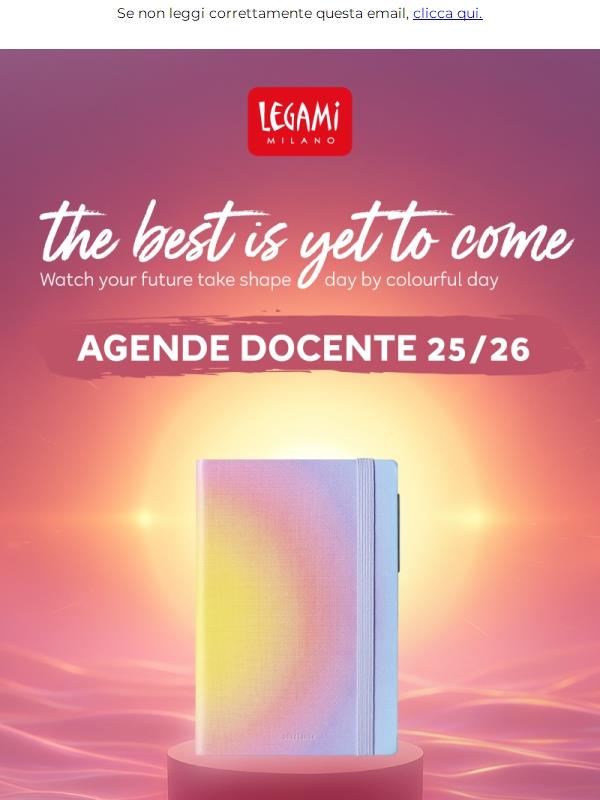 L’agenda alleata per ogni insegnante!