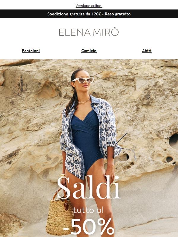 Saldi: ora tutto al -50%