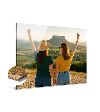 Stampa fotorealistica a 6 colori su vetro Acrilico