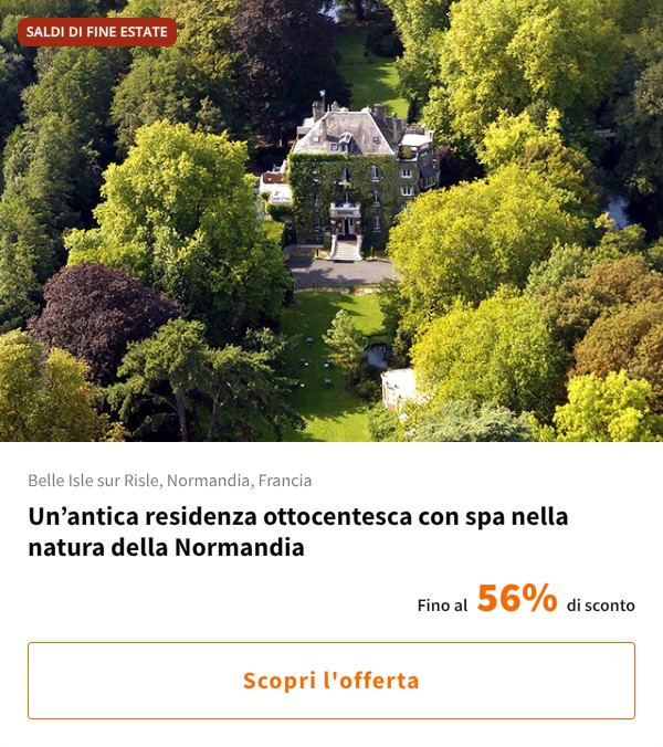 Un’antica residenza ottocentesca con spa nella natura della Normandia