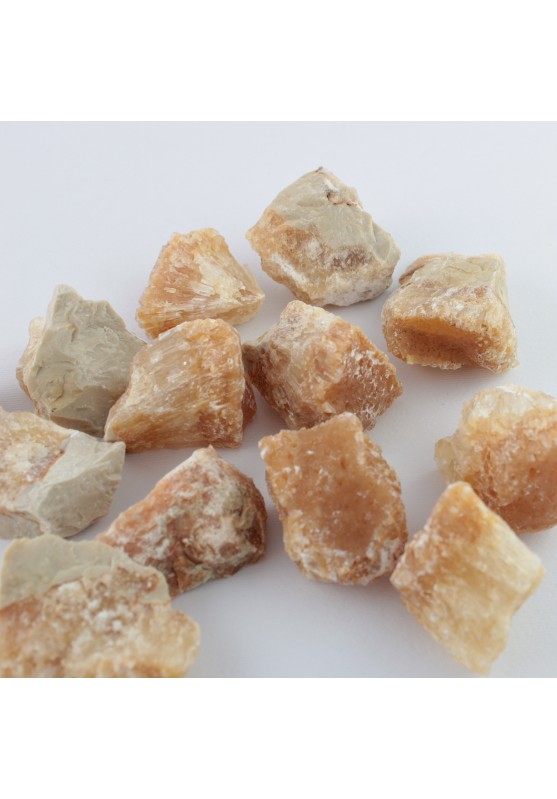 Image of CALCITE MIELATA Grezza Cristallo BRASILE Alta Qualità Chakra Cristalloterapia A+