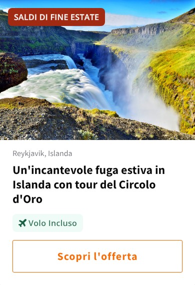 Un&#x27;incantevole fuga estiva in Islanda con tour del Circolo d&#x27;Oro