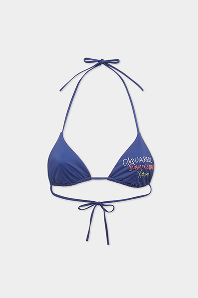 Summer Lovers Triangle Bikini Top