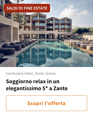 Soggiorno relax in un elegantissimo 5* a Zante
