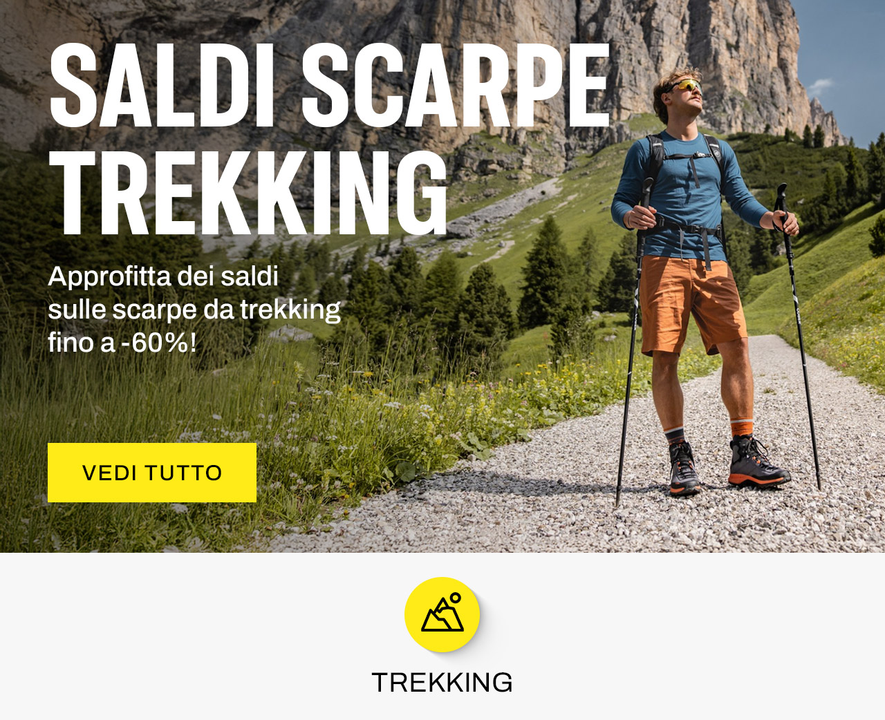 Saldi scarpe trekking
