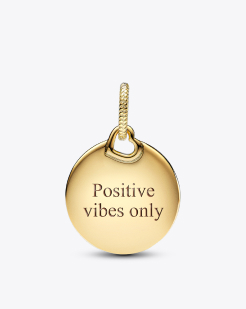 Engravable Round Tag Pendant