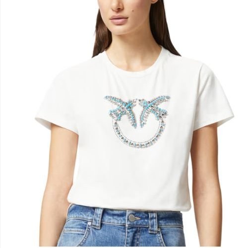 https://kimaccessori.it/t-shirt-da-donna-quentin-girocollo-in-jersey-con-logo-in-cristalli-bianca-pinko-100535-a2g7-z05