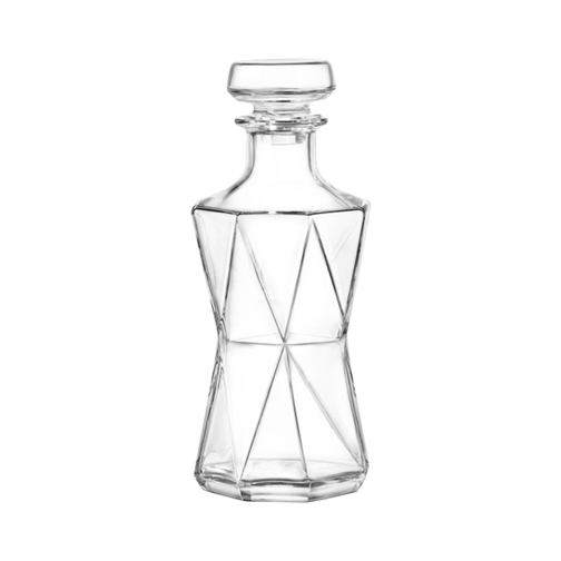 1 Liter - Cassiopea Whisky Decanter in Glass