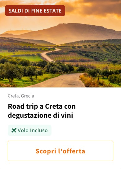 Road trip a Creta con degustazione di vini