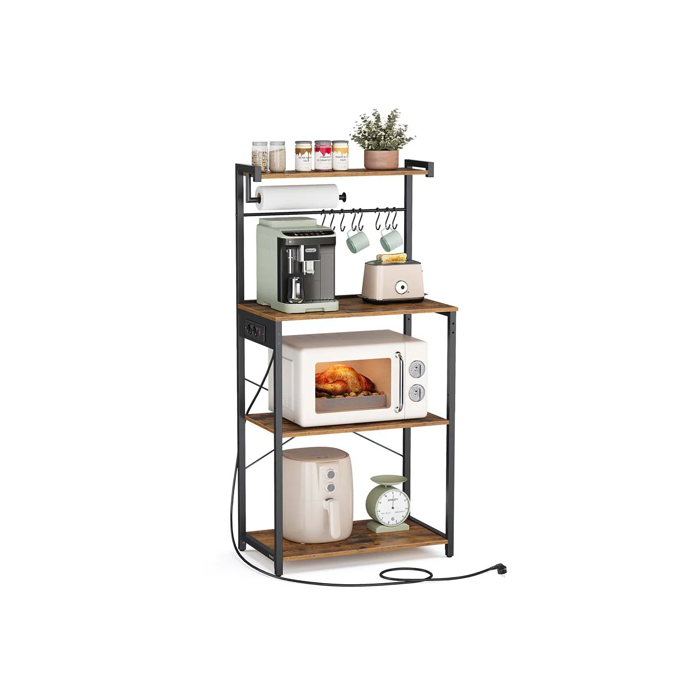 Image of Scaffale da Cucina con Presa Elettrica