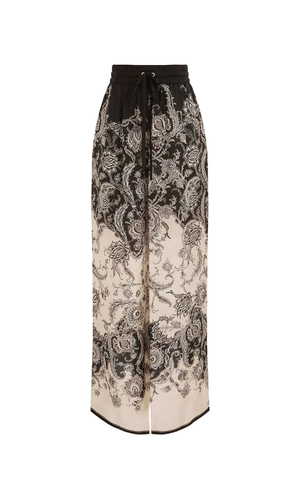 Rhiannon printed silk trousers