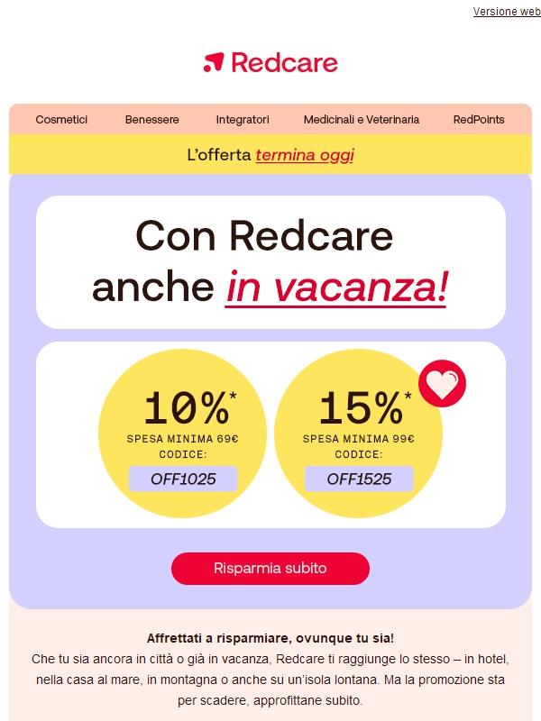 👉 Hai già approfittato del -15% in vacanza?