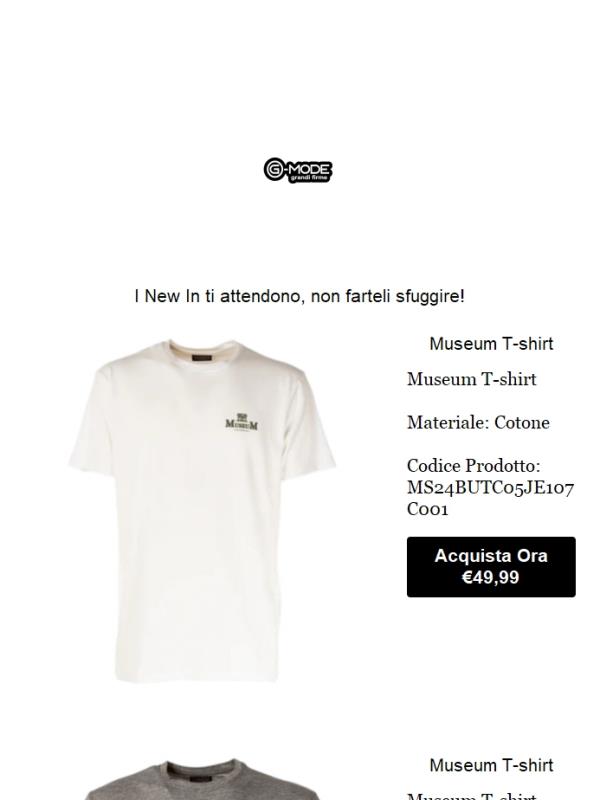 Scopri i New In di questa settimana!