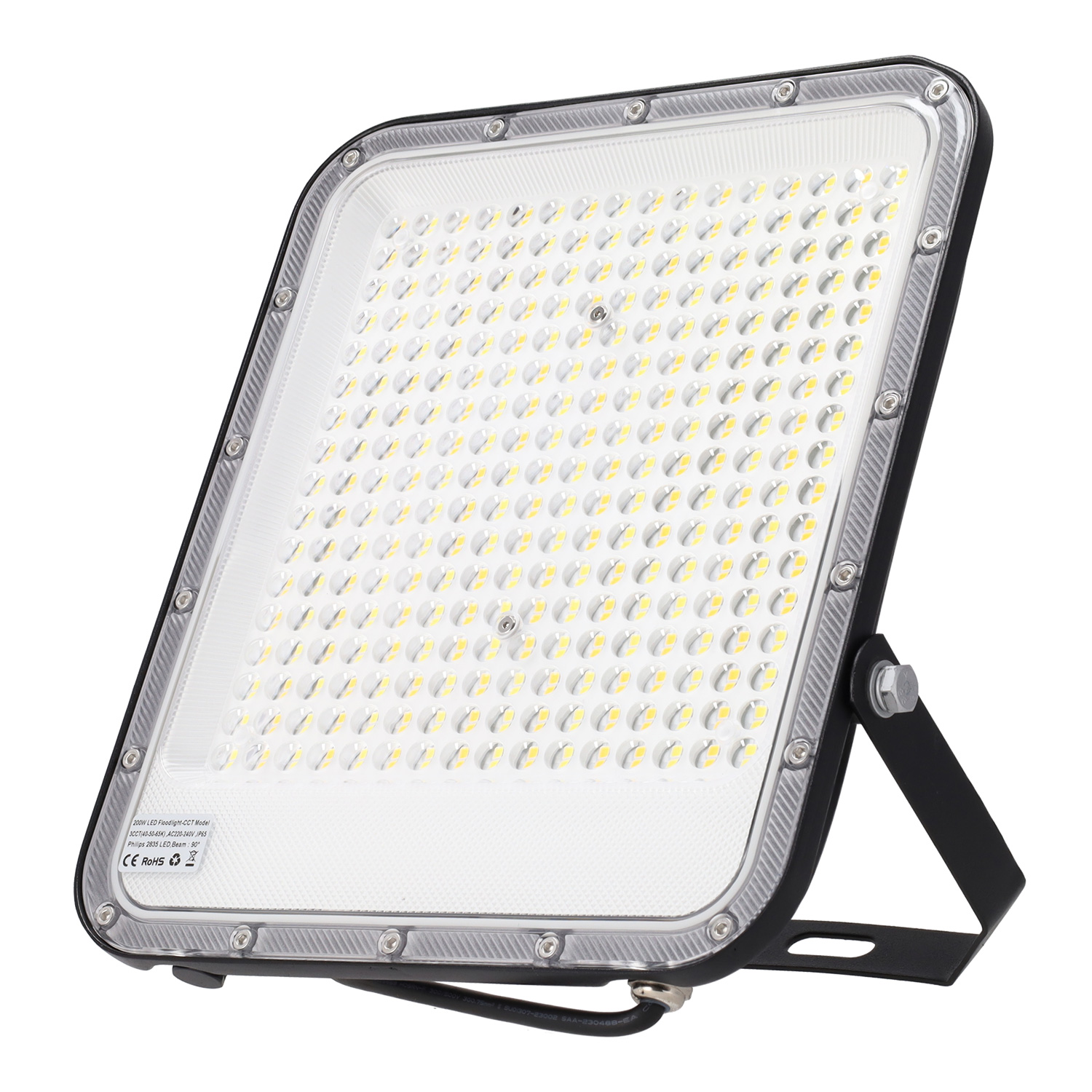 Proiettore LED Faretto 200W 110Lm/W 90º 220-240VAC IP65 CCT 4000/5000/6500ºK