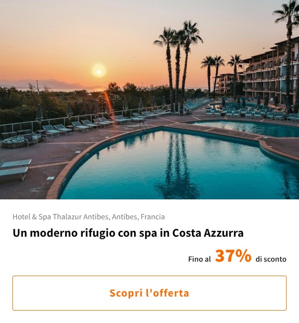 Un moderno rifugio con spa in Costa Azzurra