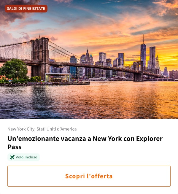 Un'emozionante vacanza a New York con Explorer Pass