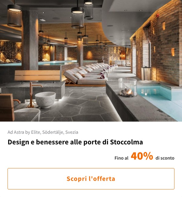 Design e benessere alle porte di Stoccolma
