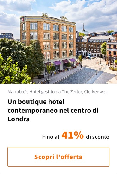 Un boutique hotel contemporaneo nel centro di Londra