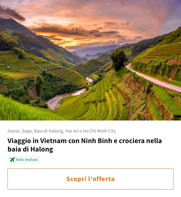 Viaggio in Vietnam con Ninh Binh e crociera nella baia di Halong