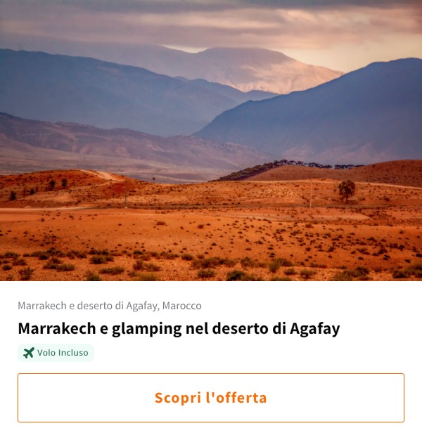 Marrakech e glamping nel deserto di Agafay