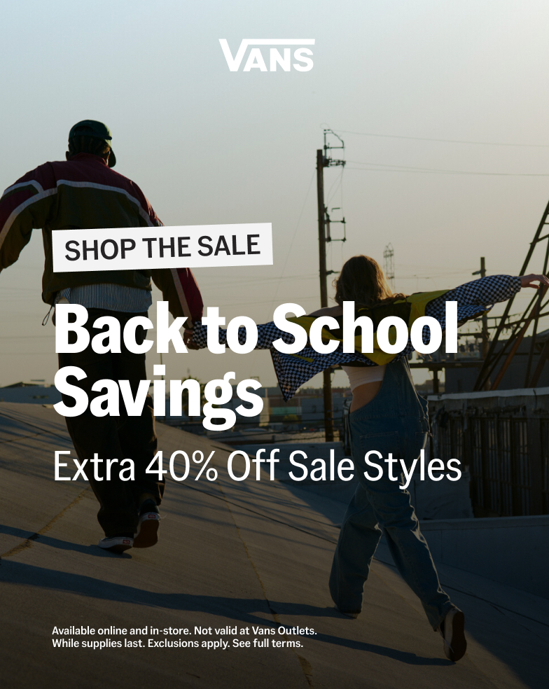 Shop the Sale: Back to School Savings. Extra 40% Off Sale Styles