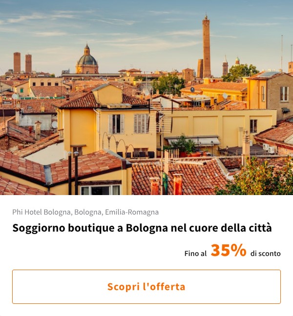 Soggiorno boutique a Bologna nel cuore della città