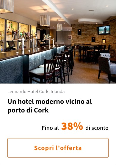 Un hotel moderno vicino al porto di Cork