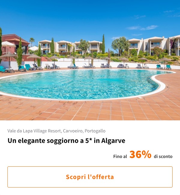 Un elegante soggiorno a 5* in Algarve
