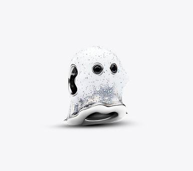 Glow in-the-dark Boo Ghost Charm