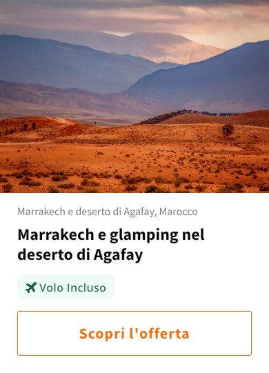 Marrakech e glamping nel deserto di Agafay