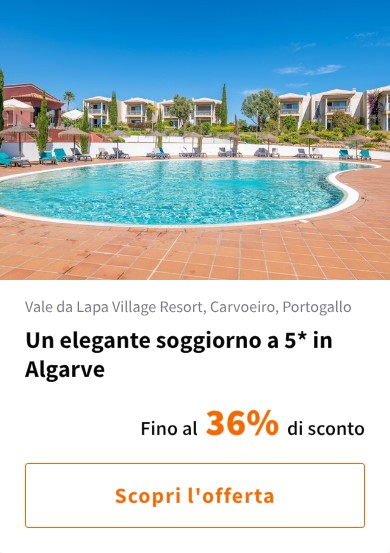 Un elegante soggiorno a 5* in Algarve
