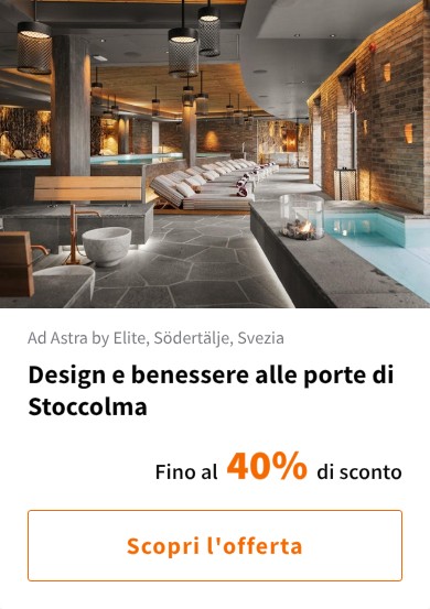 Design e benessere alle porte di Stoccolma