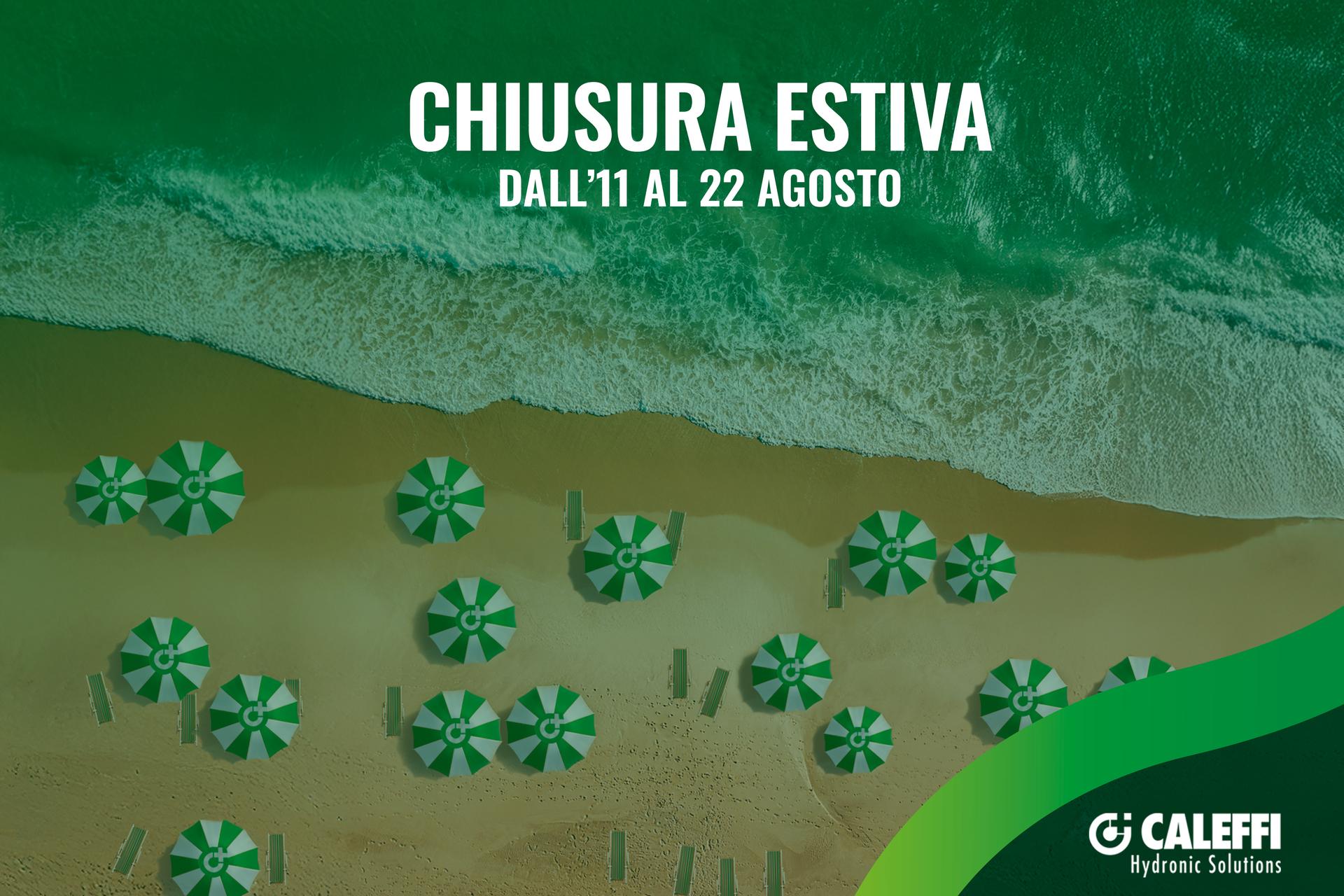 Chiusura estiva