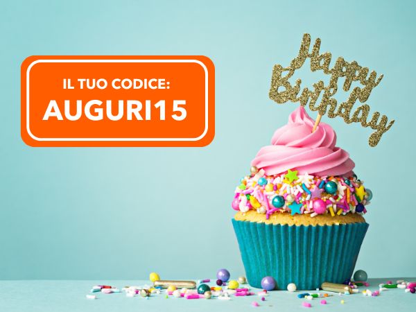 Il tuo codice: AUGURI15