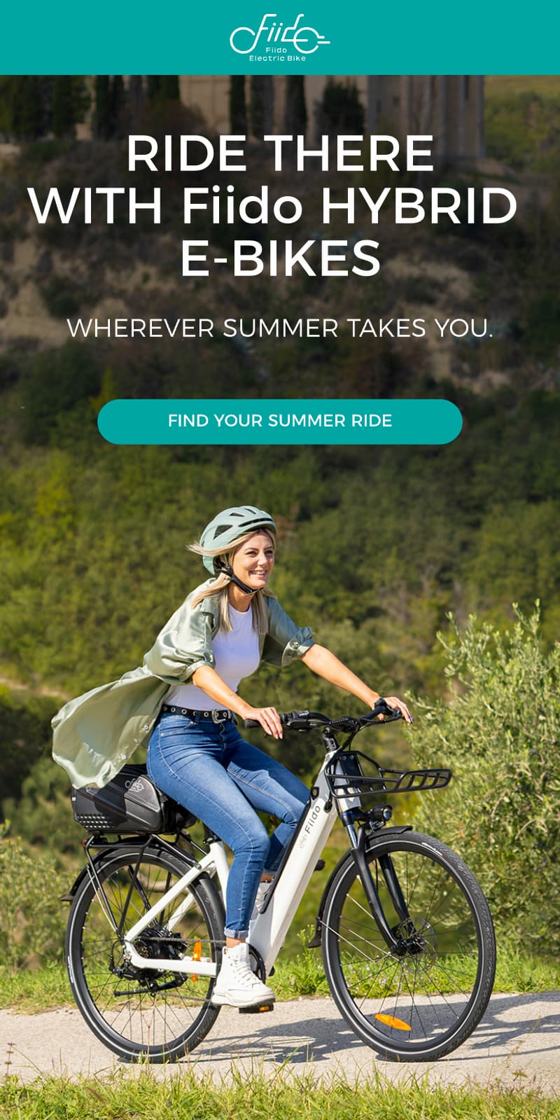 RIDE THERE WITH Fiido HYBRID E-BIKES