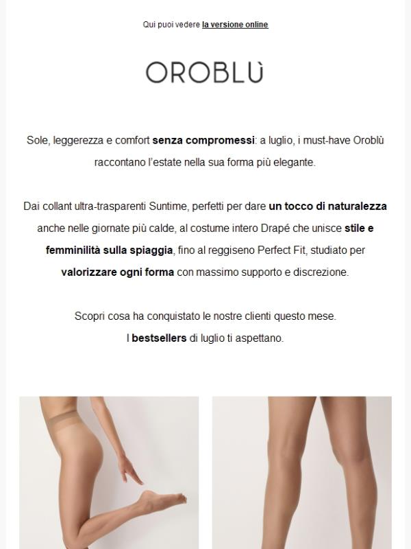 Ecco i capi più amati di luglio ✨