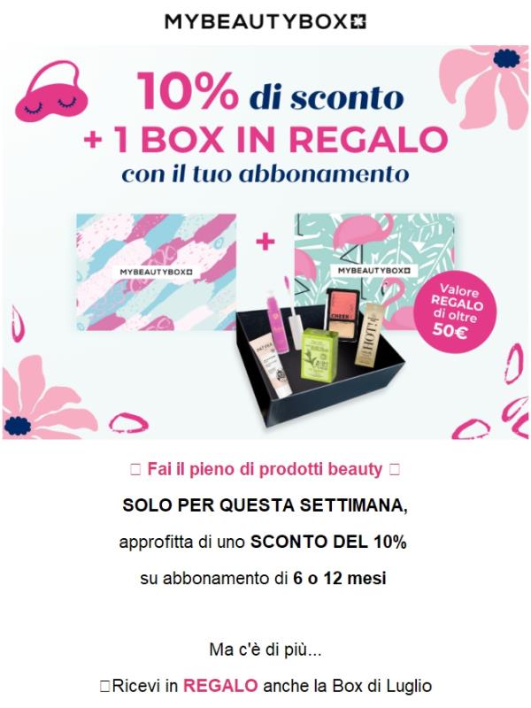 Vuoi la box in regalo? Eccola qui 🎁
