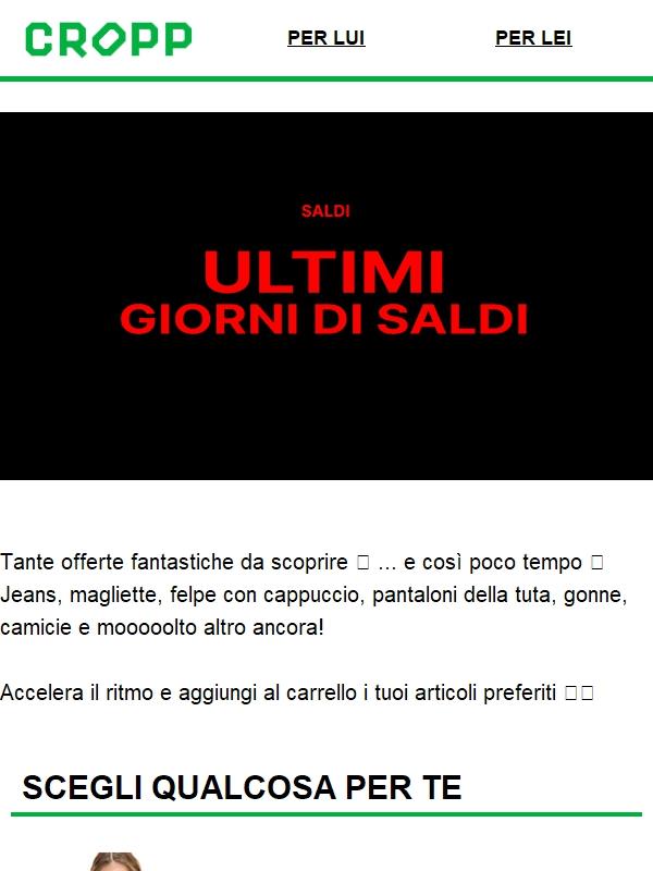 😬 Ultimi giorni dei saldi?😱