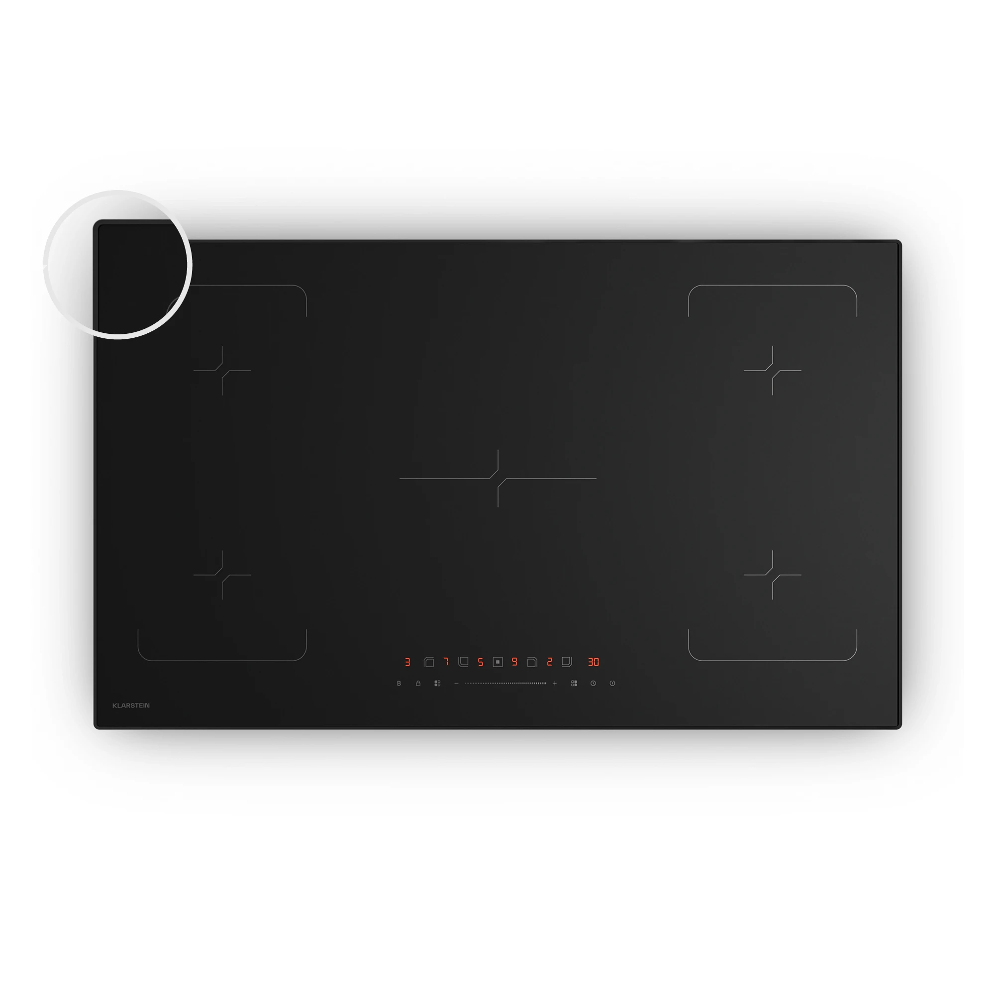 Klarstein Velaire - Piano cottura a induzione | 90 cm