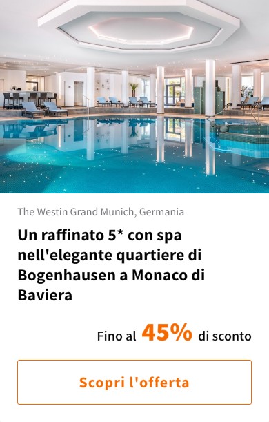 Un raffinato 5* con spa nell&#x27;elegante quartiere di Bogenhausen a Monaco di Baviera