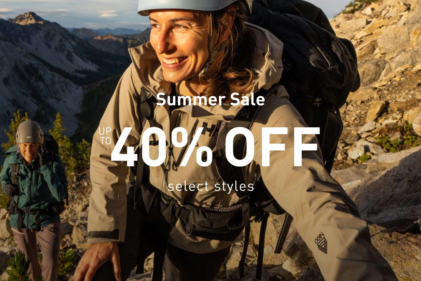Summer Sale, up to 40% off select styles