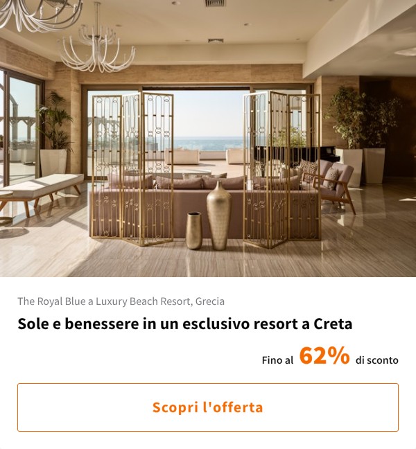 Sole e benessere in un esclusivo resort a Creta
