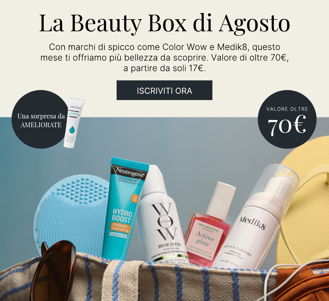 LA BEAUTY BOX DI AGOSTO