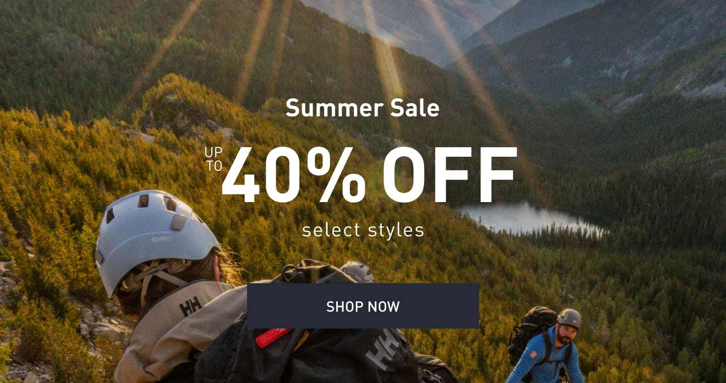 Summer Sale, up to 40% off select styles. SHOP NOW