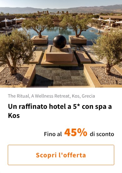 Un raffinato hotel a 5* con spa a Kos