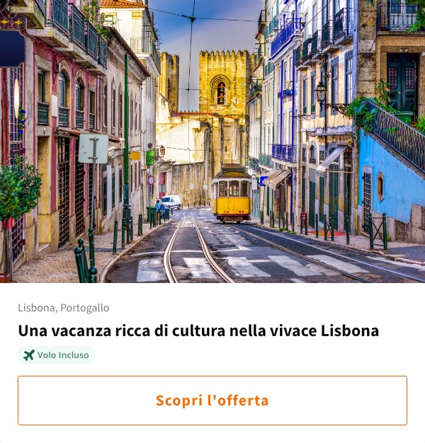 Una vacanza ricca di cultura nella vivace Lisbona