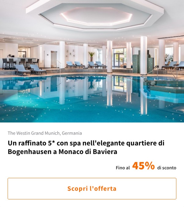 Un raffinato 5* con spa nell&#x27;elegante quartiere di Bogenhausen a Monaco di Baviera