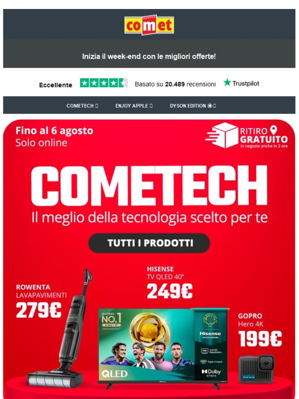 Il meglio delle offerte tech 🚀