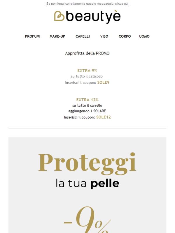 Scopri la promo: fino al 12% su tutto il catalogo